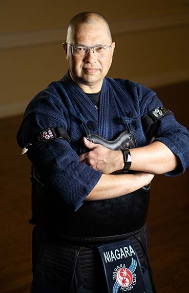 Mark Kawabe, PTS, KAATSU Specialist, 5th dan Kendo