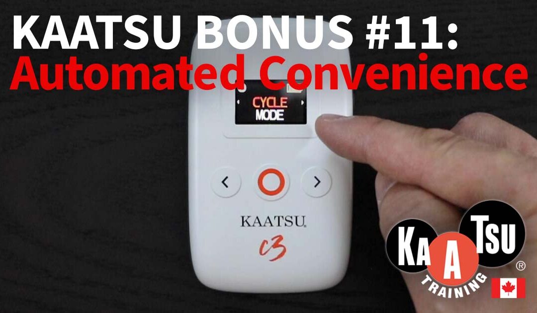 KAATSU C3 offers automated convenience