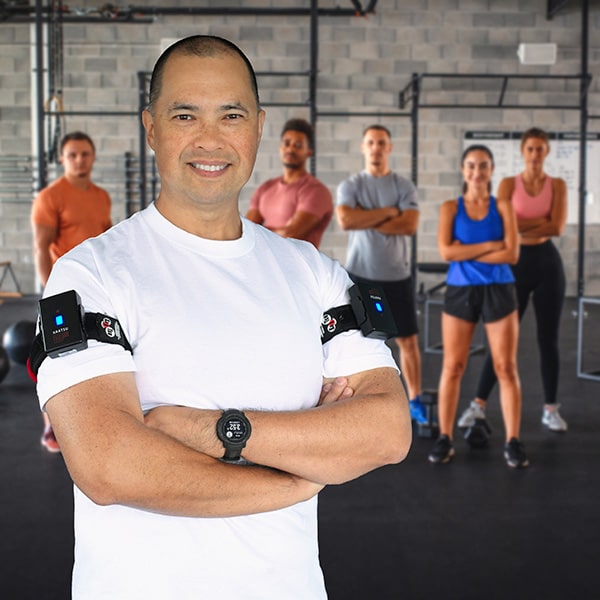 mark-kaatsu-b2-600 Mark Kawabe, co-founder of KAATSU Canada, wearing KAATSU B2 Bundle